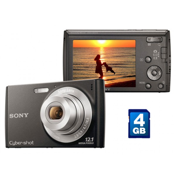 Cámara Digital Sony CyberShot DSC-W510, 12.1 Mpx, Zoom Óptico 4x, LCD 2.7  - DSC-W510/P